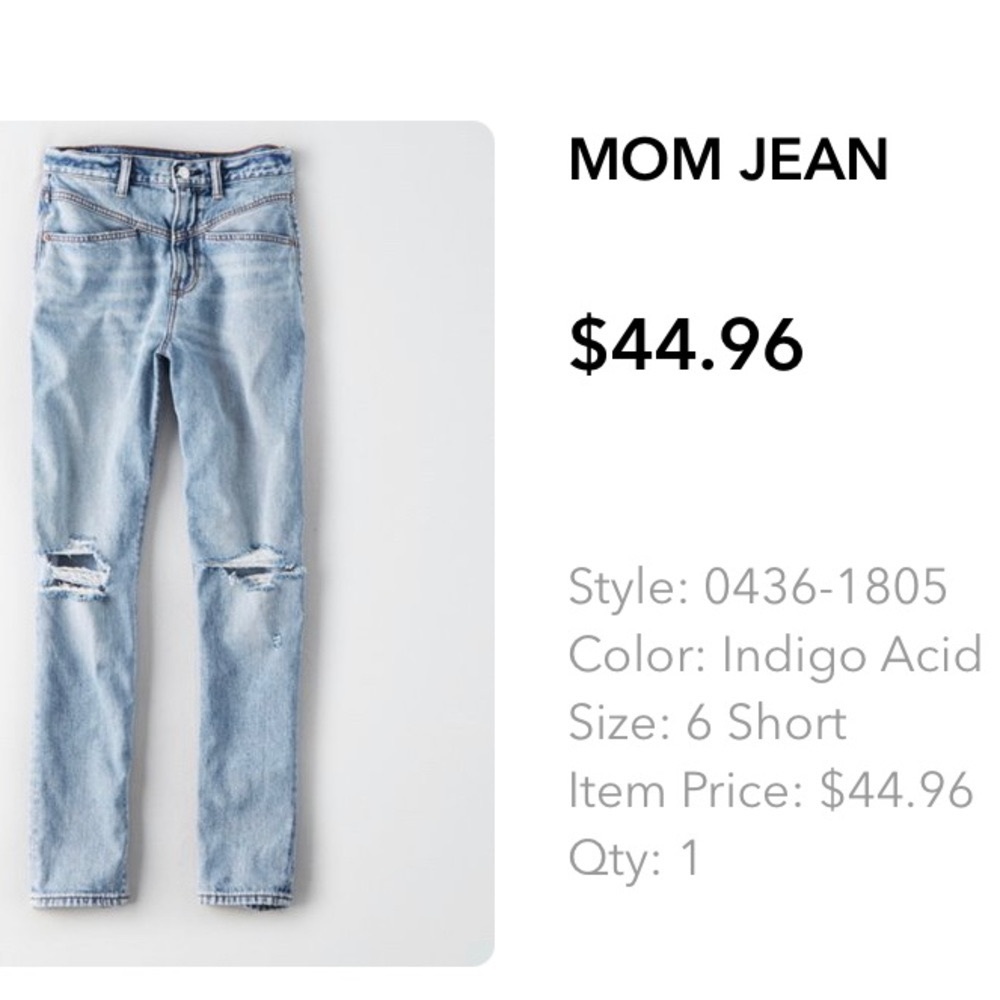 Ripped Mom Jeans